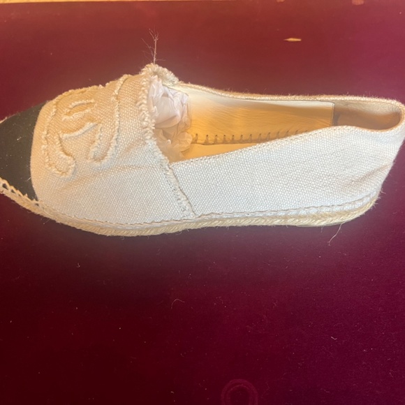 Chanel cream espadrilles size 40 - Picture 12 of 16